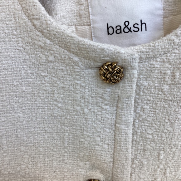 BA&SH Ecru blazer NWT size 1 - Picture 3 of 5